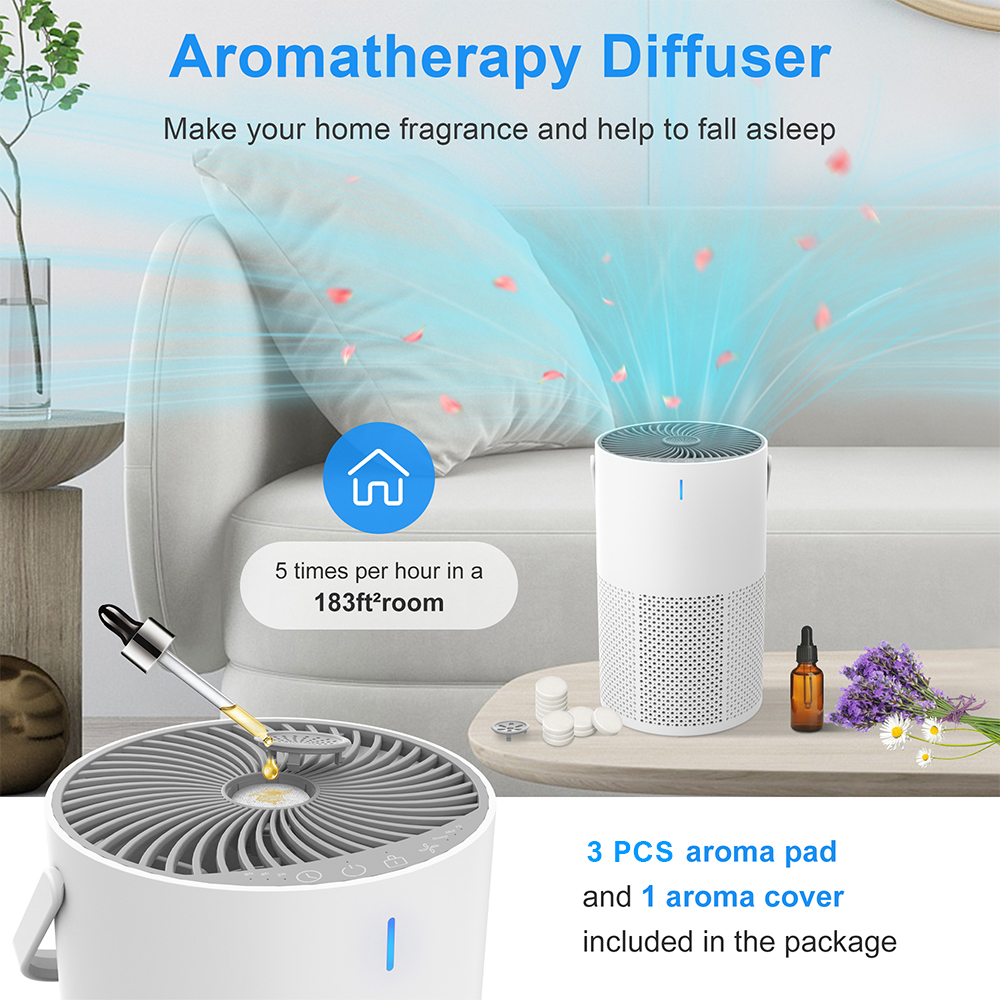 ACORN GL-K802 AIR PURIFIER WITH AROMATHERAPY DIFFUSER 6